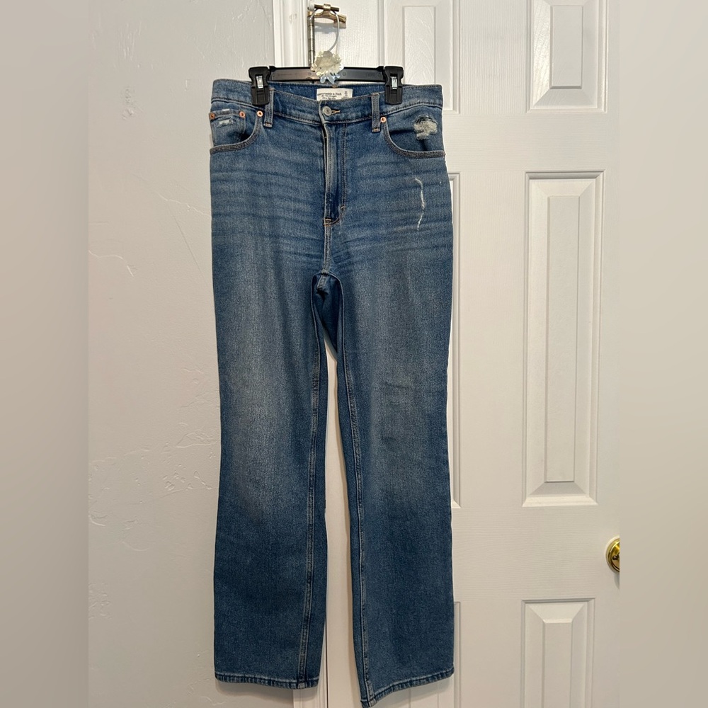 Abercrombie & Fitch Blue High Rise Jeans